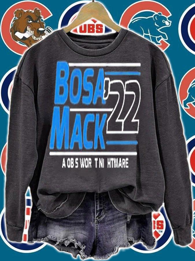 Joey Bosa And Khalil Mack Bosa Mack '22 A Qb's Worst Nightmare T-Shirt sweatshirt
