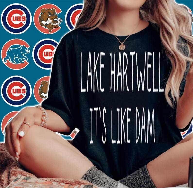 Lake Hartwell Its Like Dam Shirt woman shirt