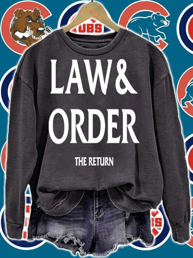Law And Order The Return T-Shirt sweatshirt