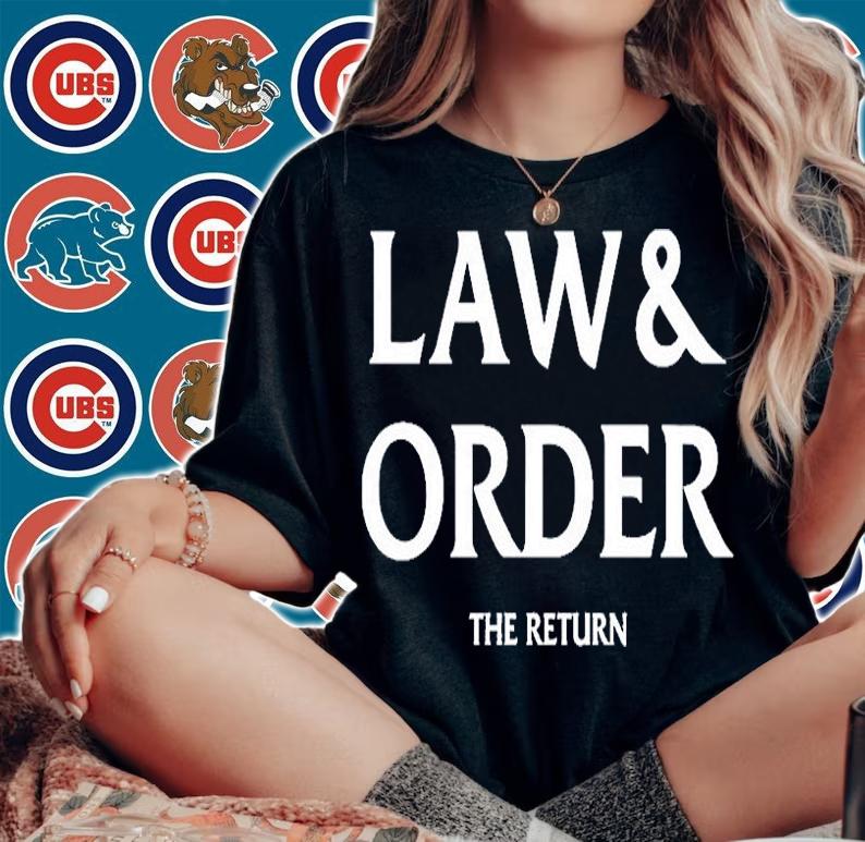 Law And Order The Return T-Shirt woman shirt