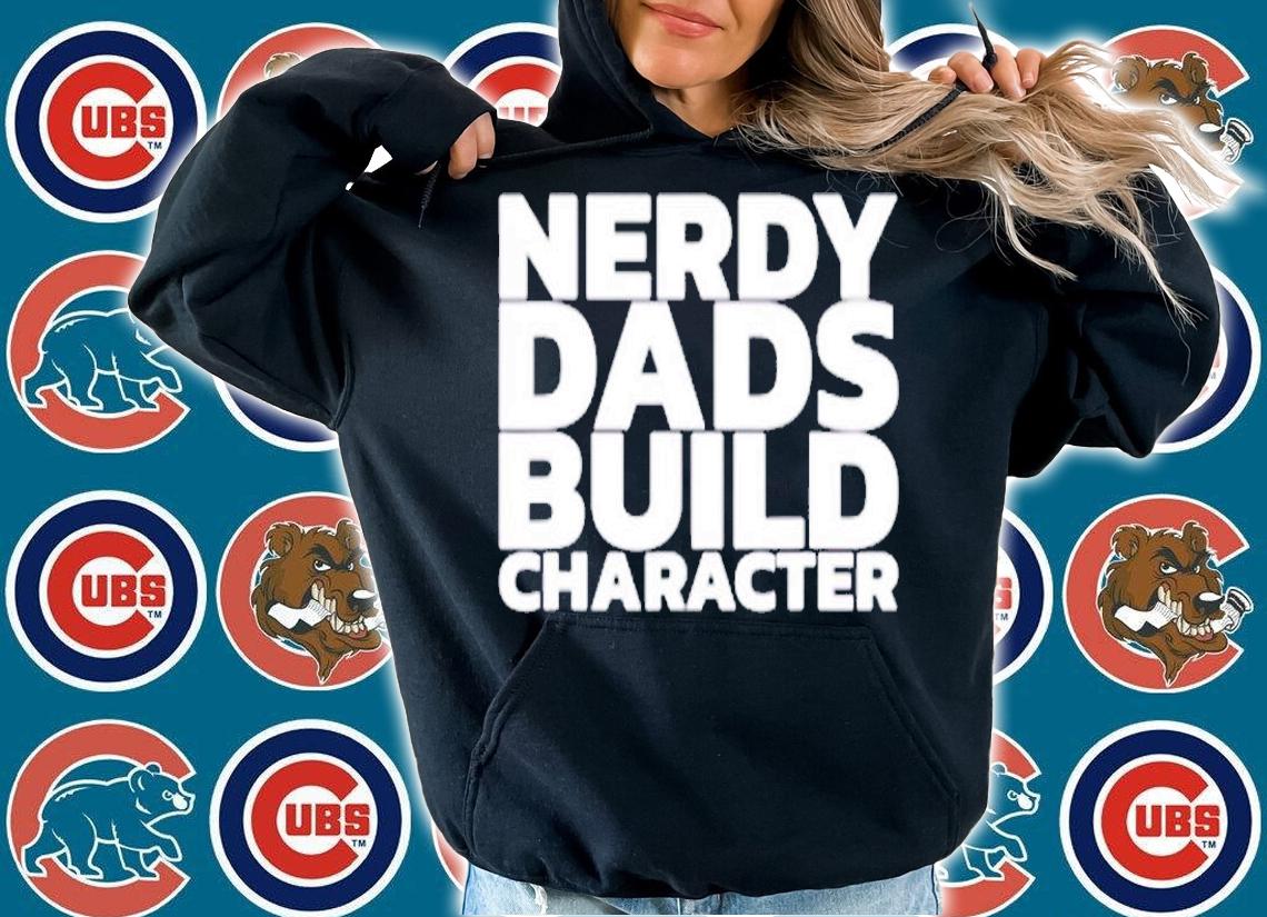 Nerdy Dads Build Character T-Shirt