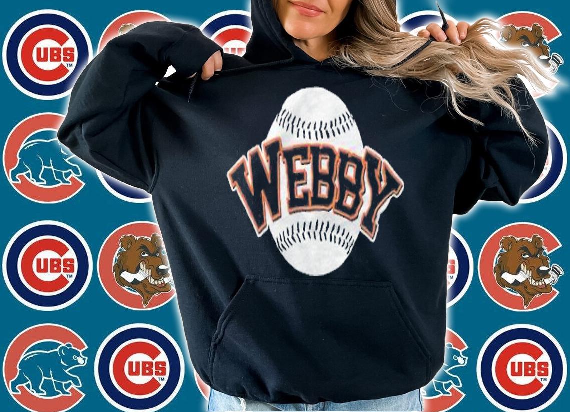 Retro Webby baseball shirt hoodie