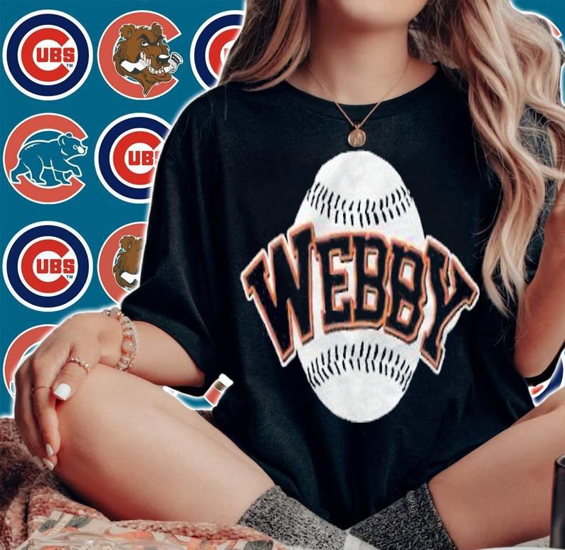 Retro Webby baseball shirt woman shirt
