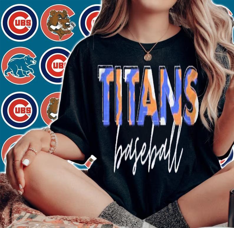 Titans Baseball Club Baseball Player Gift Shirt woman shirt