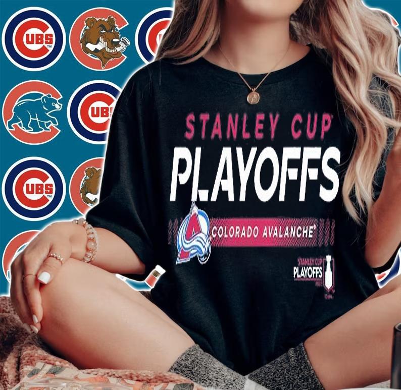 Colorado Avalanche 2022 Stanley Cup Playoffs T-Shirt