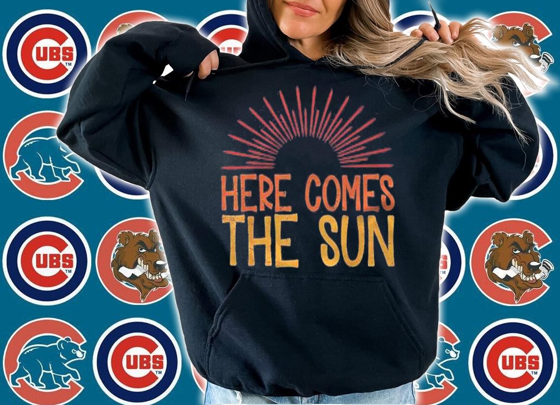 Here Comes The Sun Vintage Retro Beach Summer Vacation Shirt hoodie