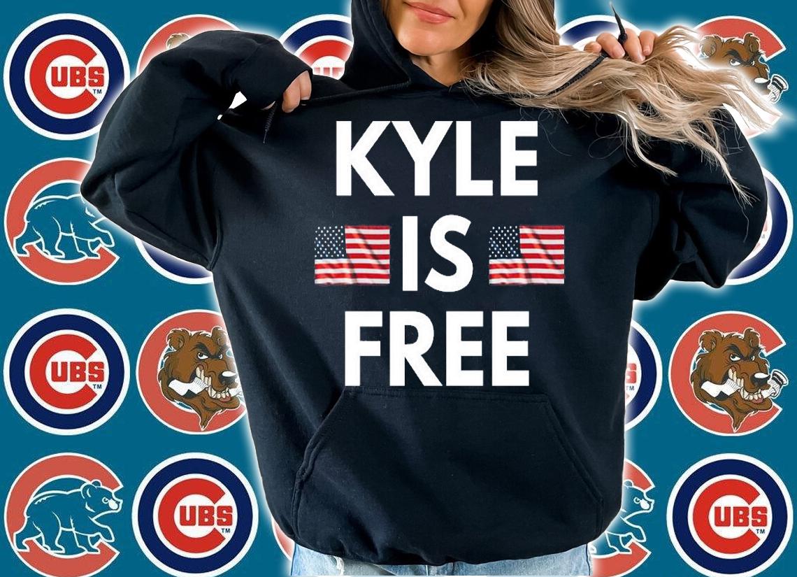 Kyle Is Free USA Flag T-Shirt
