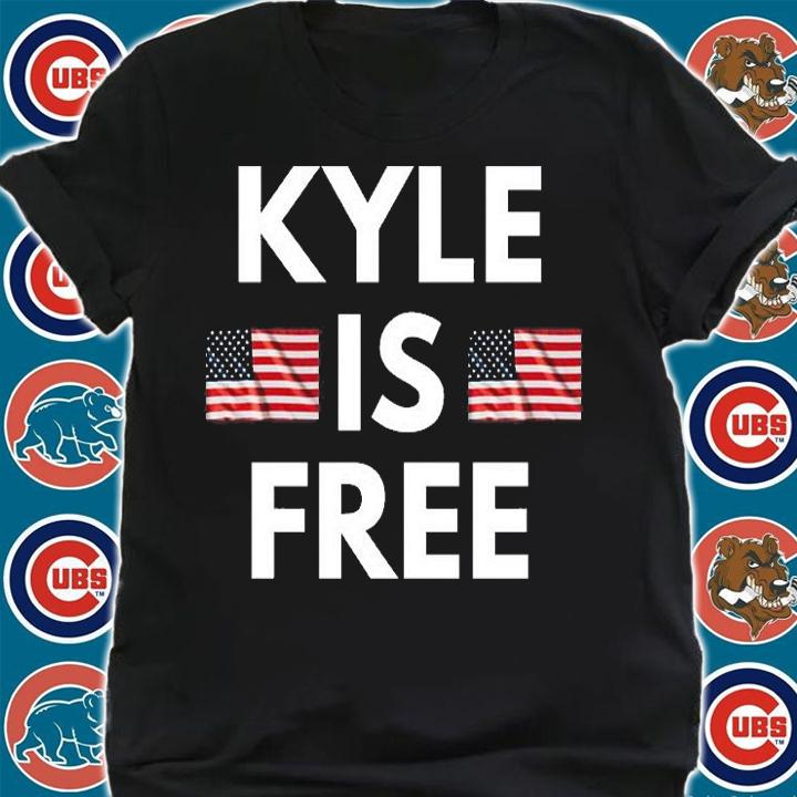 Kyle Is Free USA Flag T-Shirt