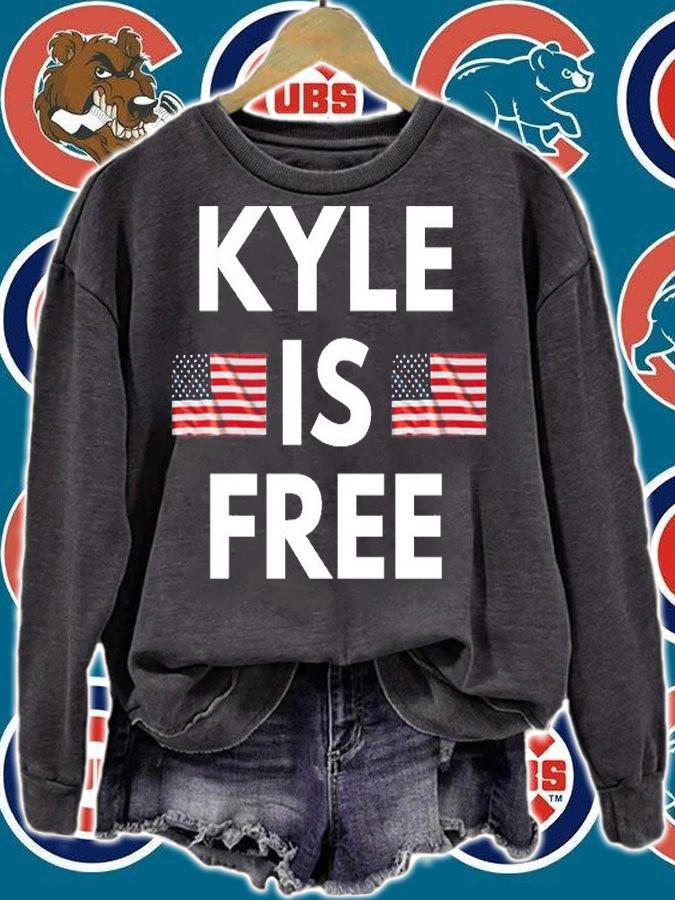 Kyle Is Free USA Flag T-Shirt