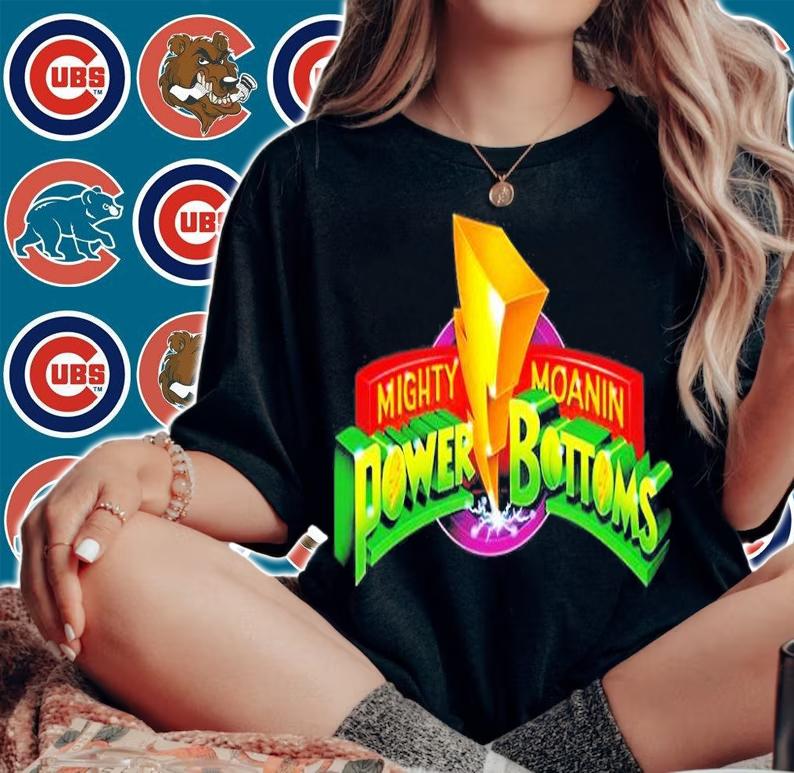 Mighty Moanin Power Bottoms T-Shirt woman shirt