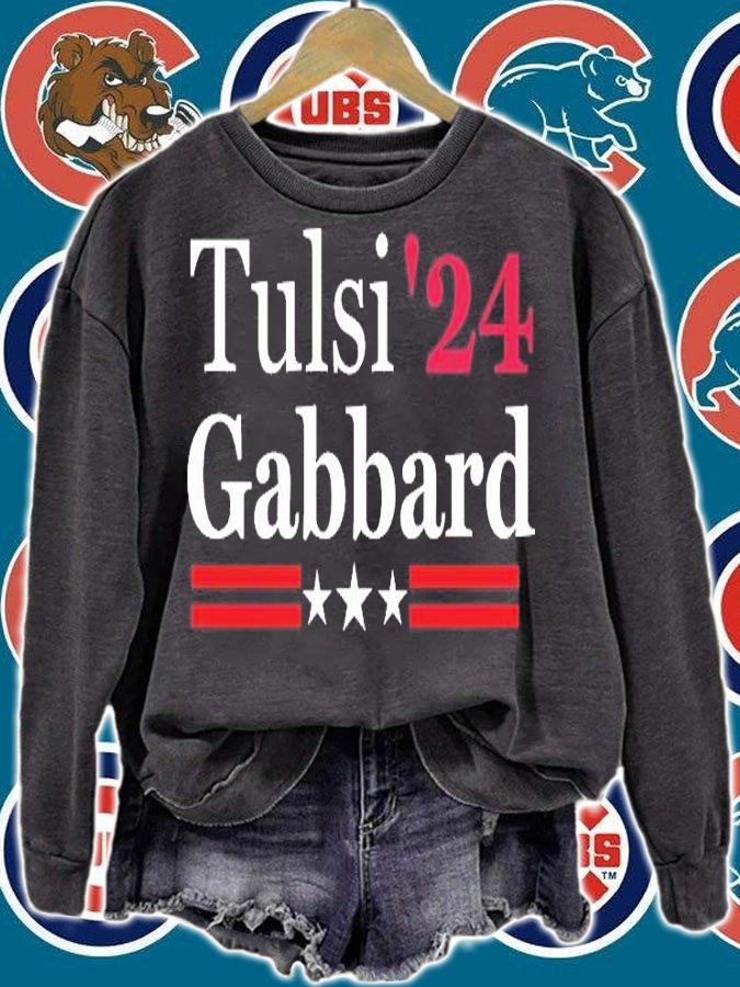 Tulsi Gabbard For President 2024 T-Shirt sweatshirt