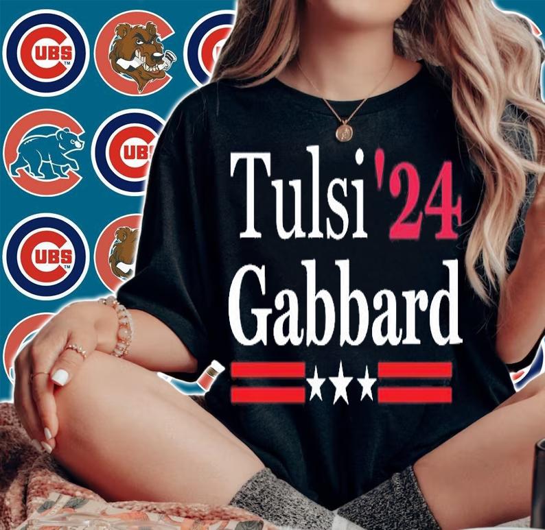 Tulsi Gabbard For President 2024 T-Shirt woman shirt