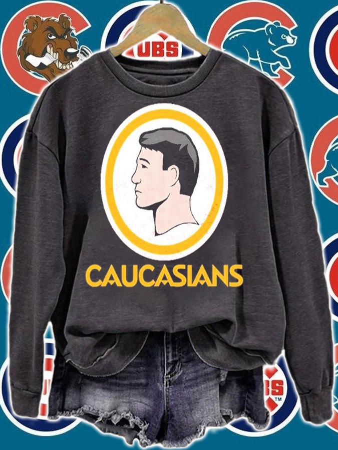 Washington Caucasians Redskins Shirt sweatshirt