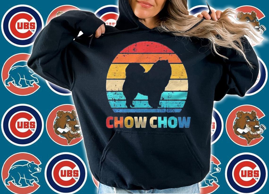 Chow Chow Vintage Dog Lover Gift Shirt hoodie