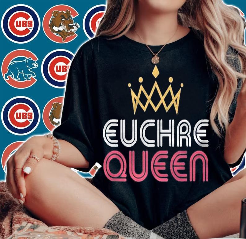 Euchre Queen Gift For Women Shirt