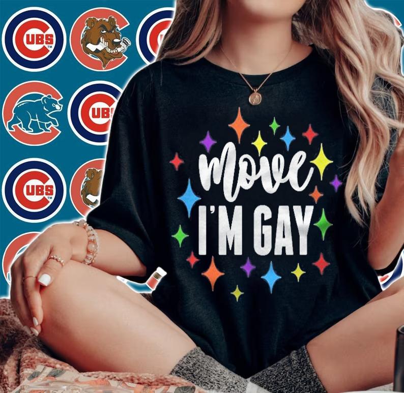Gay Pride Rainbow Move Im Gay Lgbtq Csd Gay Flag Shirt woman shirt