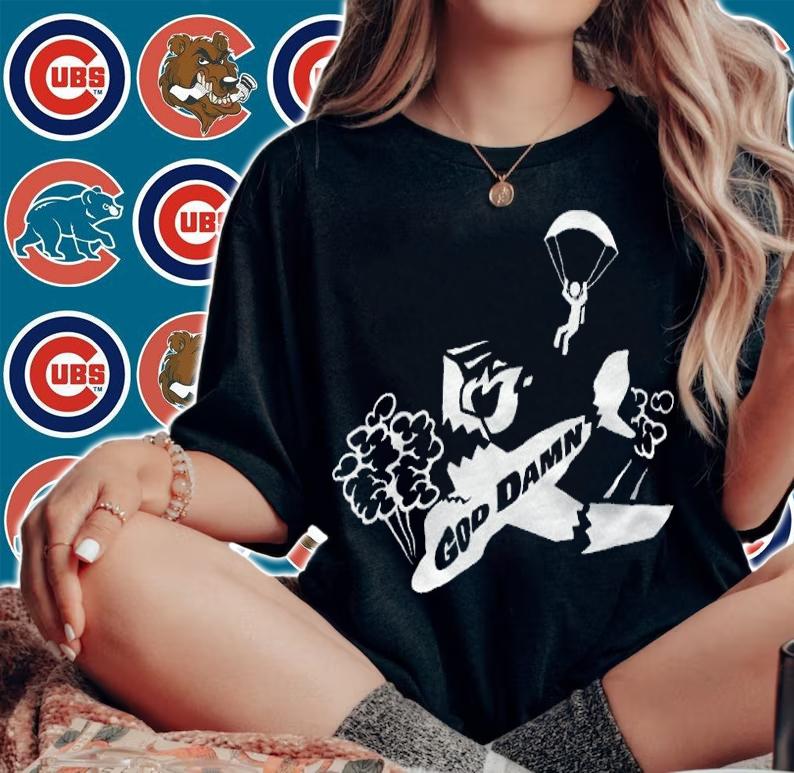 Jets Plane Crash God Damn Shirt woman shirt
