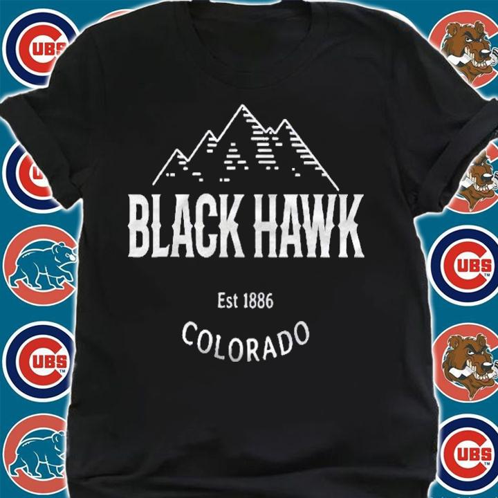 Retro Cool Black Hawk Colorado Rocky Mountains Novelty Art Shirt