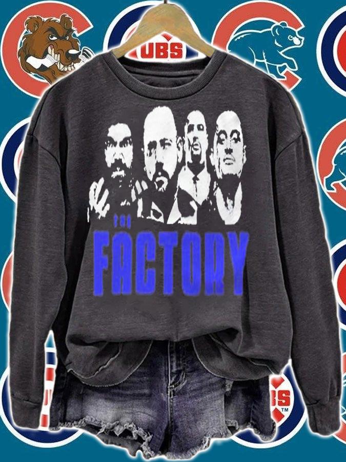 The Factory usual suspects T-shirts, hoodie and v-neck sweatshirt