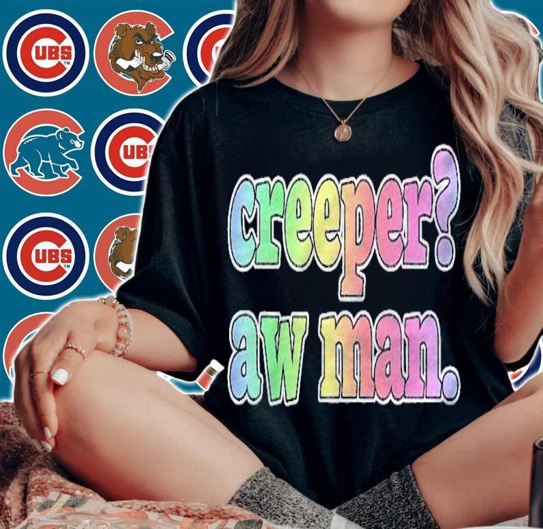 Creeper Aw Man Meme Pastel Aesthetic Shirt woman shirt