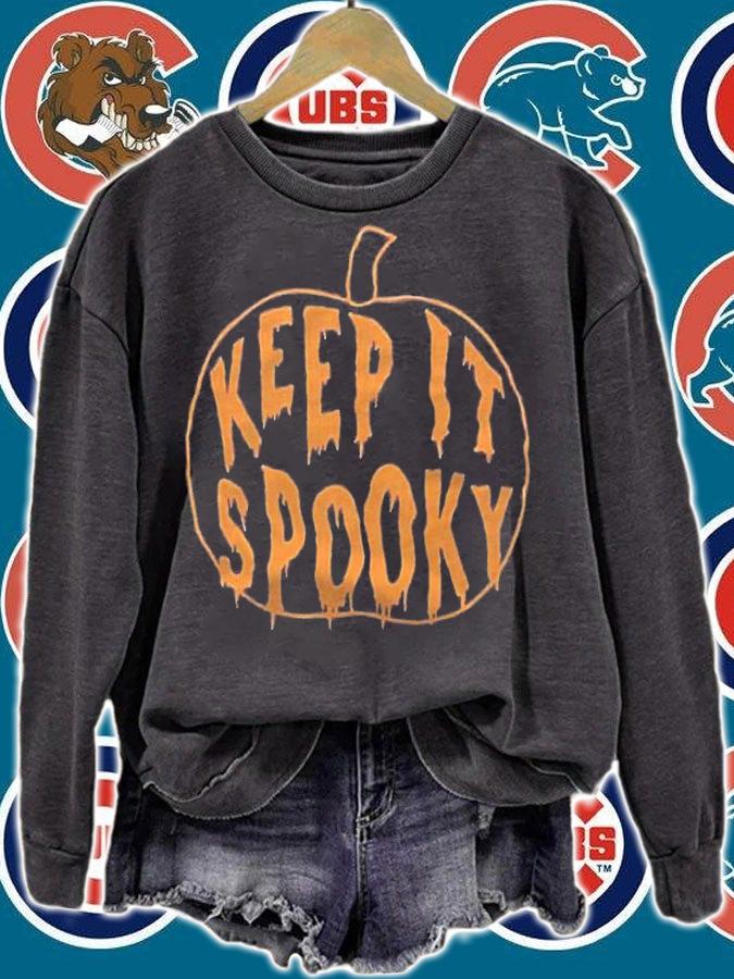Eleanor Neale Keep it spooky Pumpkin T-shirt