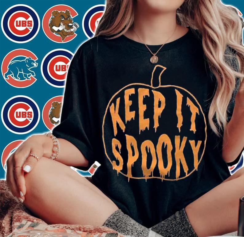 Eleanor Neale Keep it spooky Pumpkin T-shirt