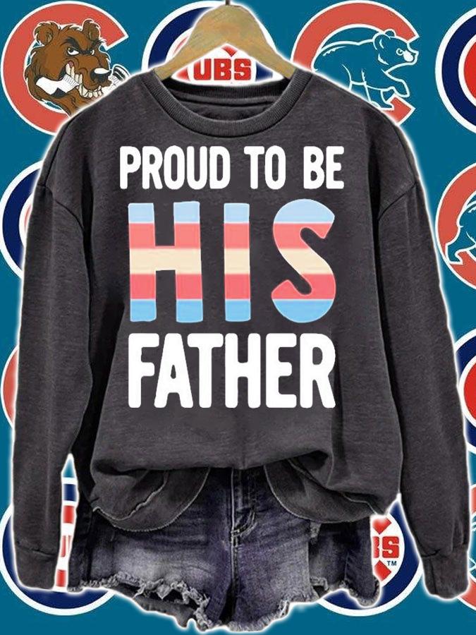 Finn Archer Proud To Be His Father T-Shirt sweatshirt