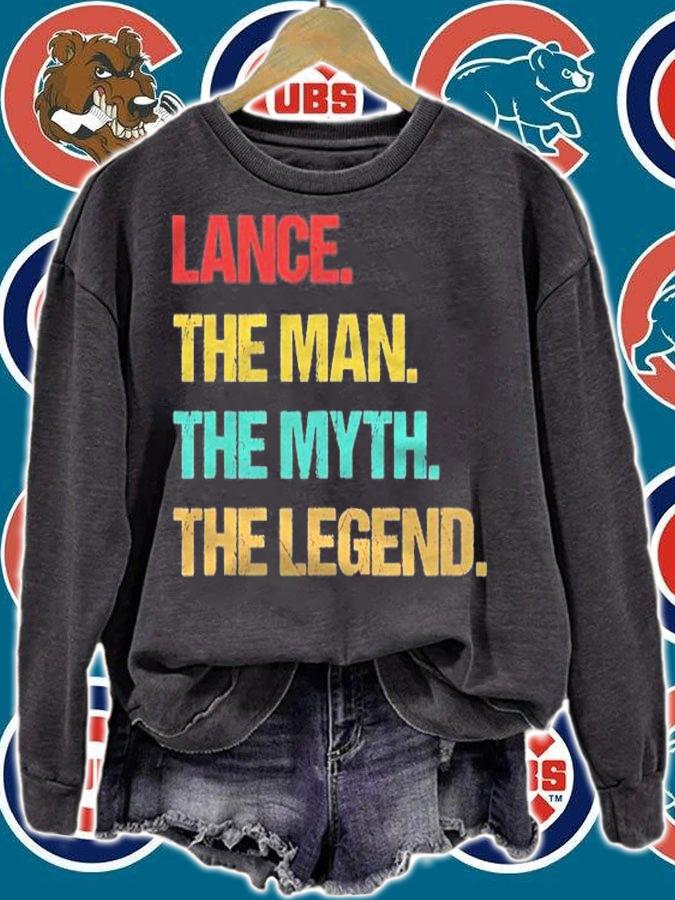Mens Lance The Man The Myth The Legend Shirt