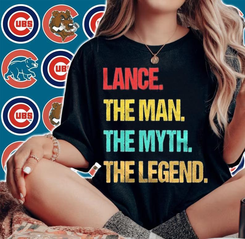 Mens Lance The Man The Myth The Legend Shirt