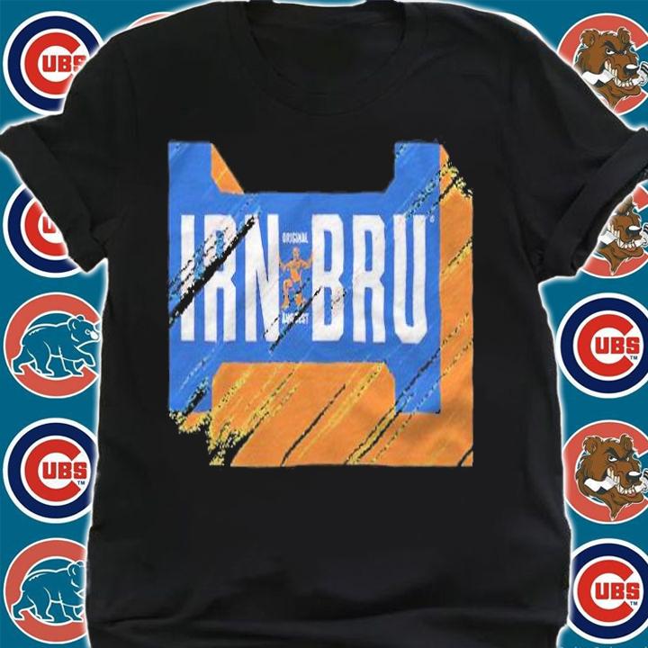 Scratched Irn-Bru T-shirt