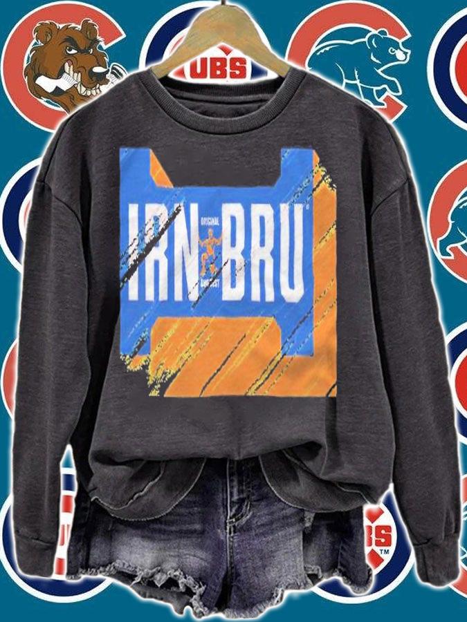 Scratched Irn-Bru T-shirt