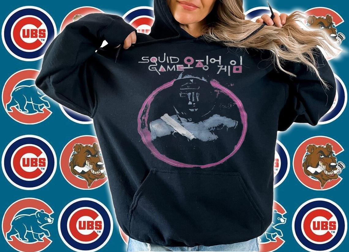 Squid Game front Man circle T-shirt