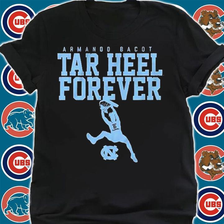 UNC Basketball Armando Bacot Tar Heel Forever T-Shirt