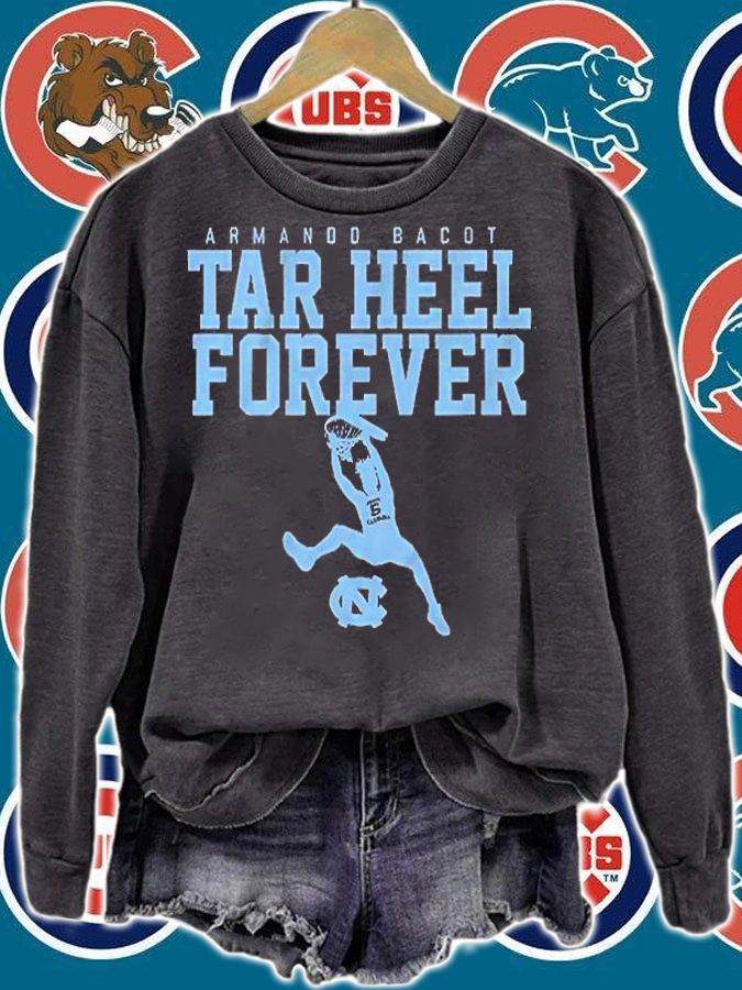 UNC Basketball Armando Bacot Tar Heel Forever T-Shirt
