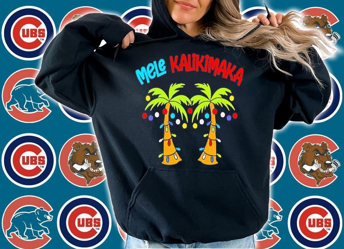 Christmas Mele Kalikimaka Santa Hawaii Shirt hoodie