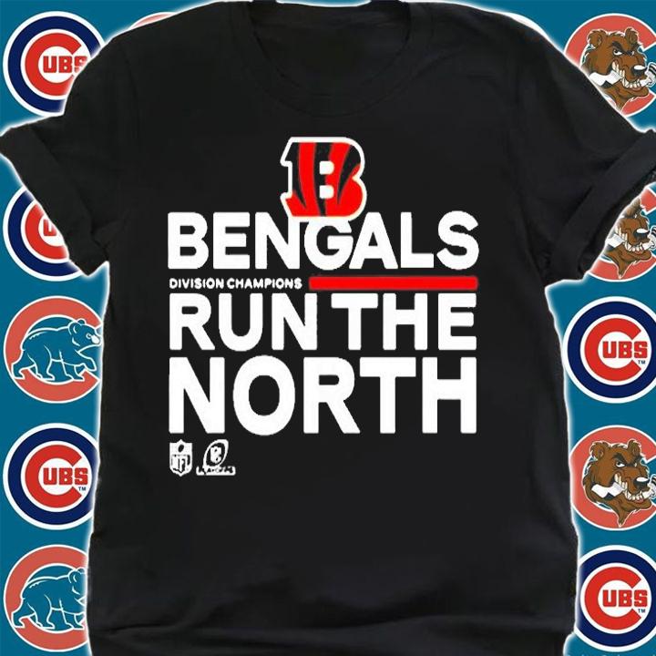 Cincinnati Bengals Nike 2021 Afc North Division Champions Trophy Collection T-shirt