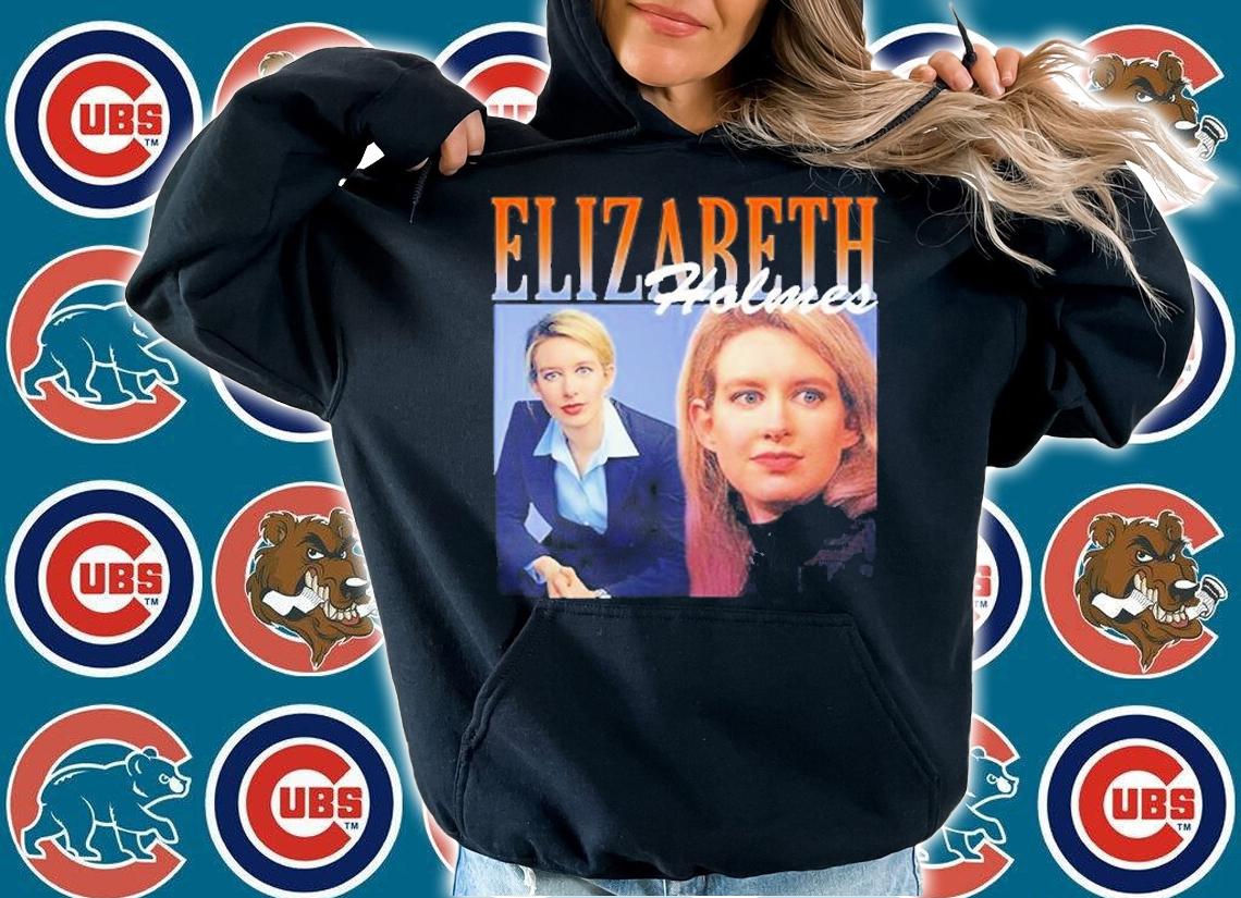 Elizabeth Holmes Theranos Founder 90s Retro Vintage T-shirt