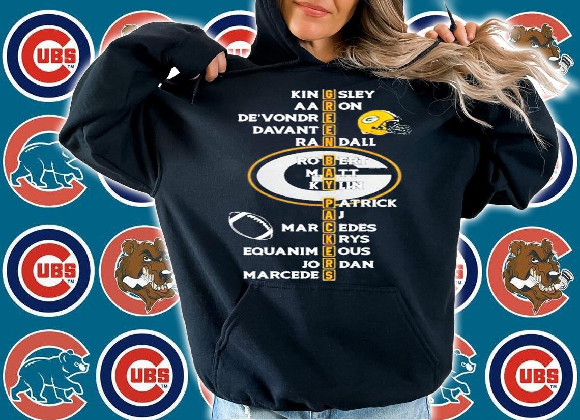 Green Bay Packers Kingsley Aaron Devondre Davante Shirt hoodie