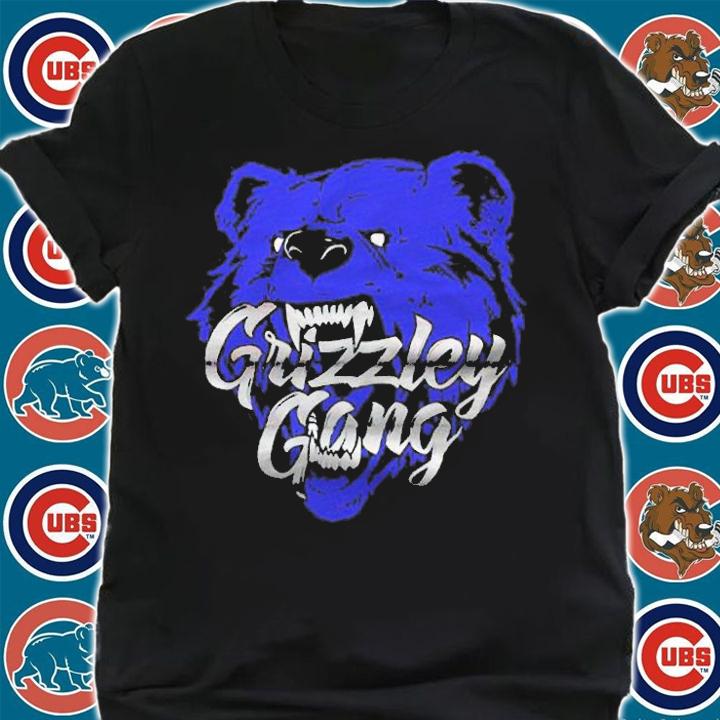 Grizzley Gang Blue Bear T-shirt