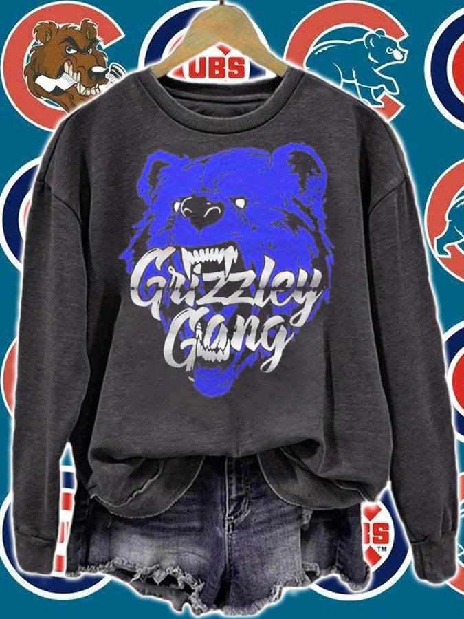 Grizzley Gang Blue Bear T-shirt