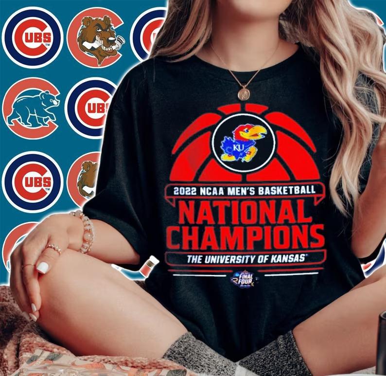 Kansas Jayhawks NCAA Men's Basketball National Champions The University Of Kansas 2022 Shirt