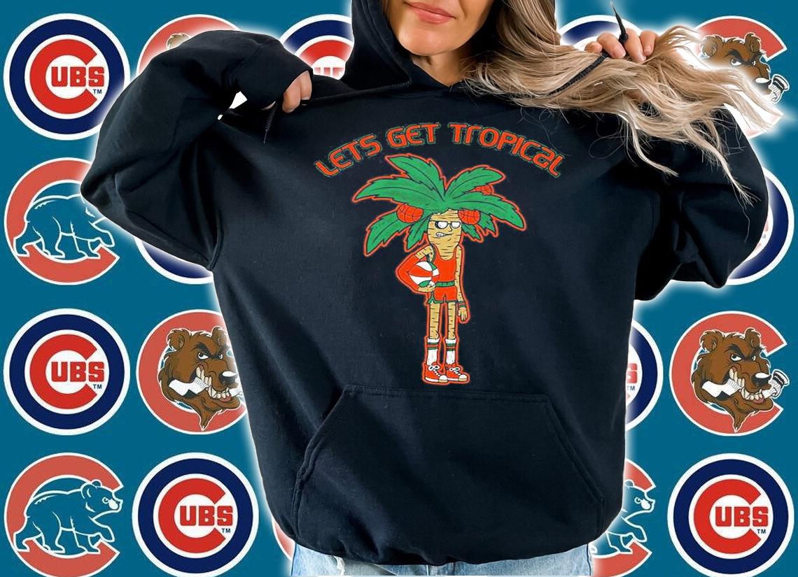Lets Get Tropical T-Shirt hoodie