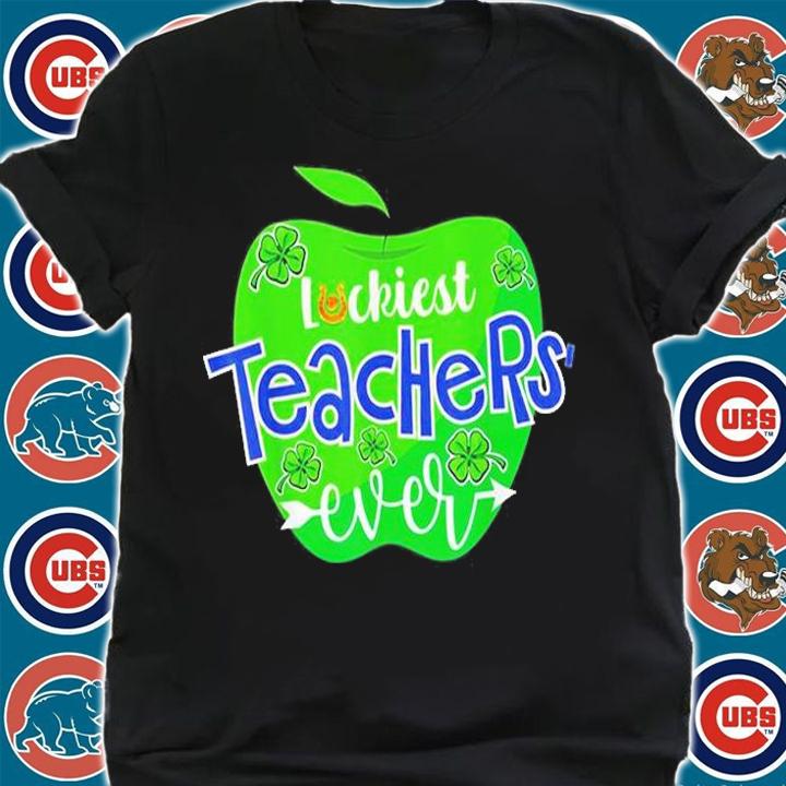 Luckiest Teacher Ever St Patrick's Day T-Shirt shirt
