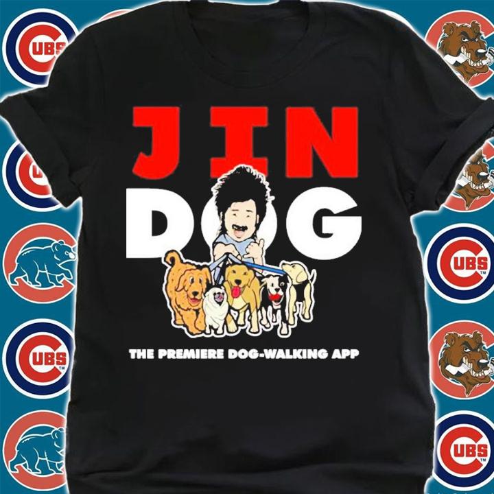 MagnumPICBS Jindog The Premiere Dog Walking App Shirt shirt
