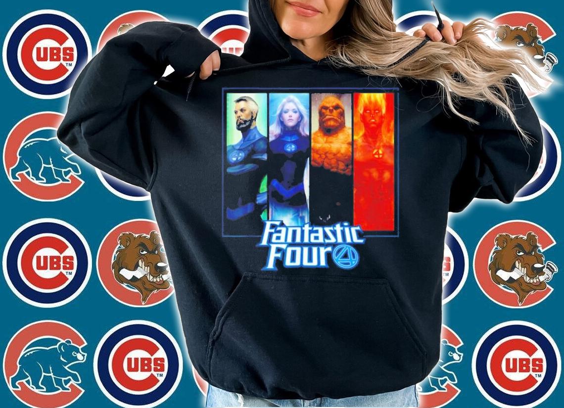 Marvel Fantastic Four Family Character Grid Shirt