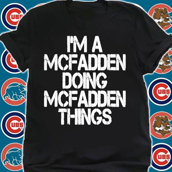 Mcfadden Funny Surname Family Tree Birthday Reunion Gift T-Shirt shirt