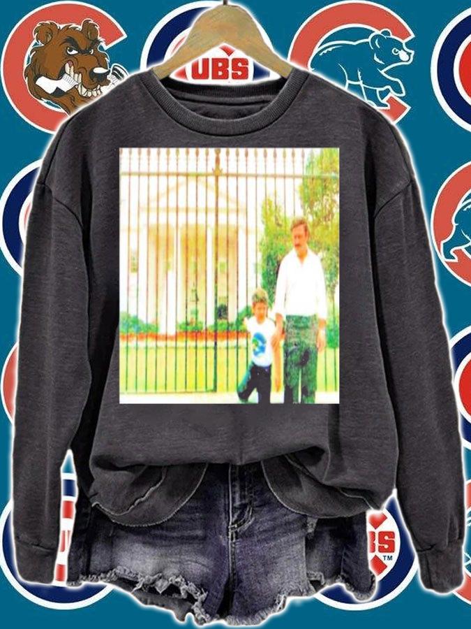 Nuclear Caudillo Pablo Escobar In Front The White House While The Whole Country Is Looking For Him Shirt