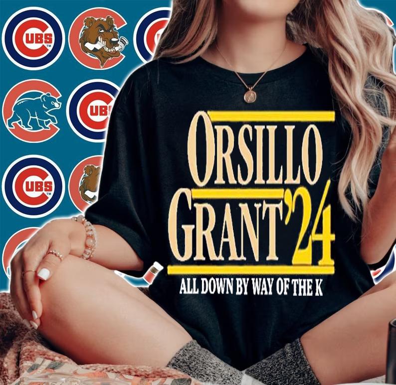 Orsillo Grant 24 All Down By Way Of The K T-Shirt woman shirt