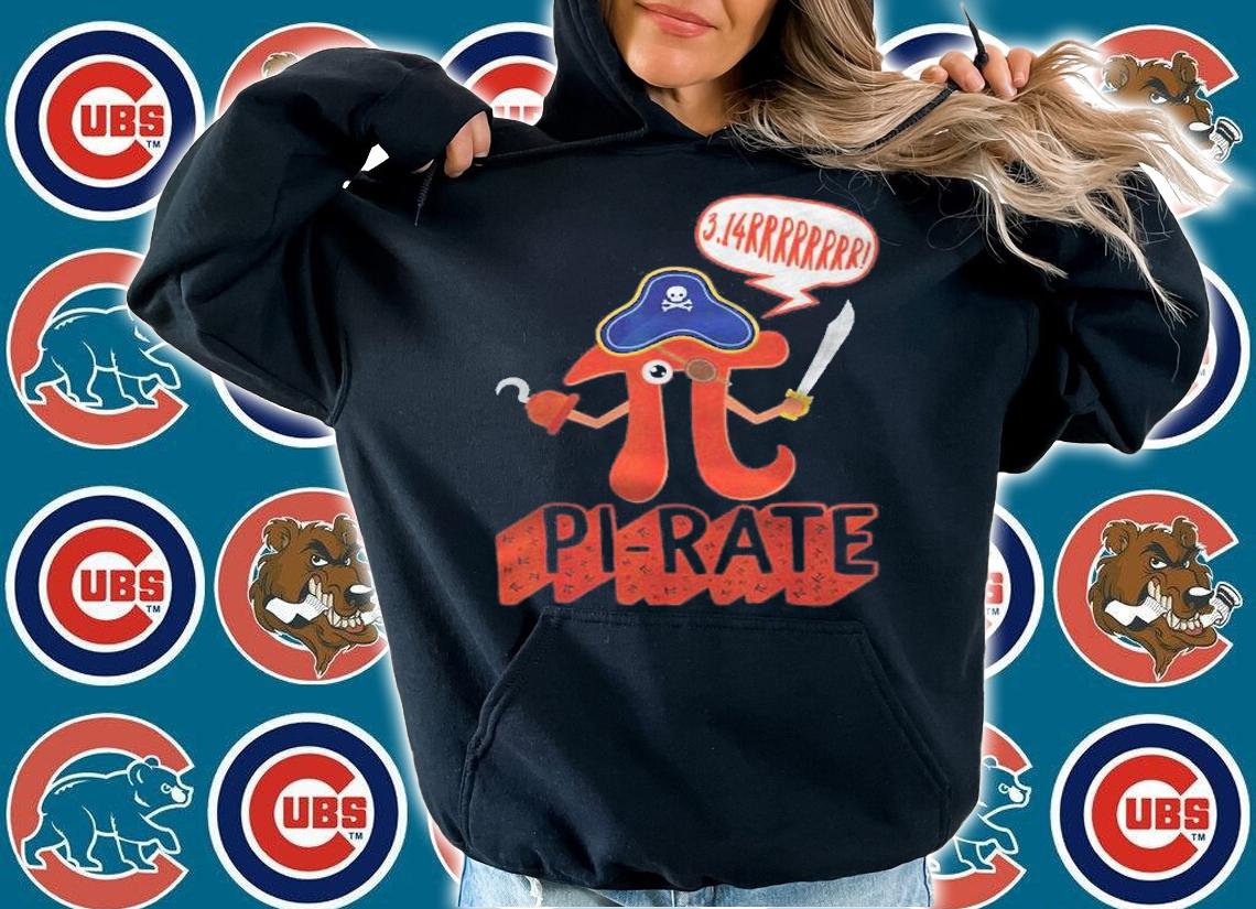 Pi Day Pi Pirate Math Teacher Geek 3.14 Costume Mathematics Shirt