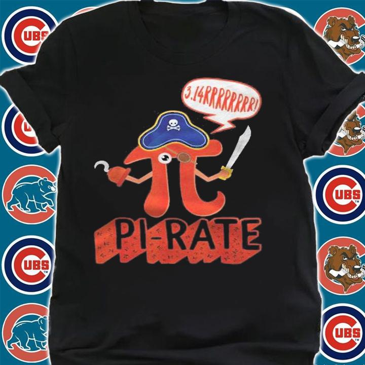 Pi Day Pi Pirate Math Teacher Geek 3.14 Costume Mathematics Shirt